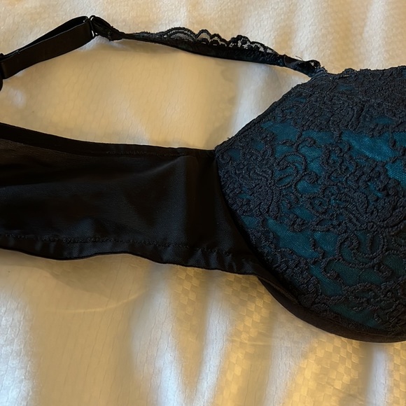 Cacique green and black bra size 40DD - Picture 2 of 4